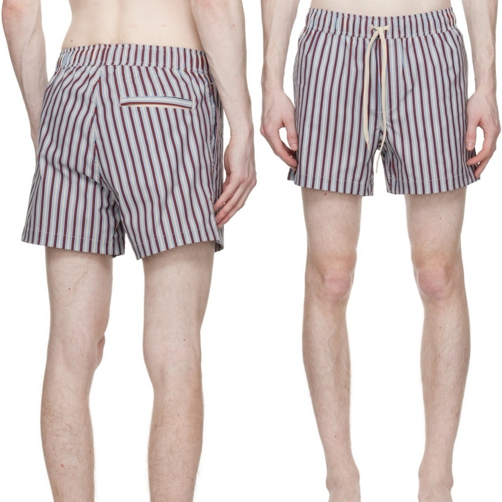 Samsøe Samsøe Blue Moses Swim Shorts